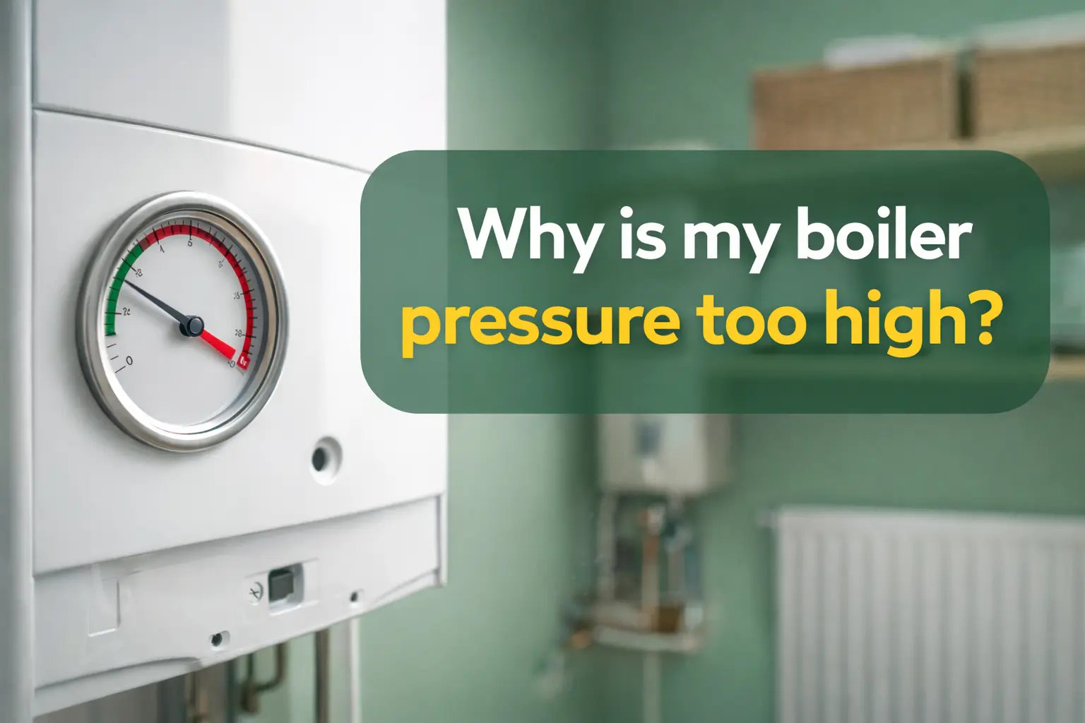 Why is my boiler pressure too high?