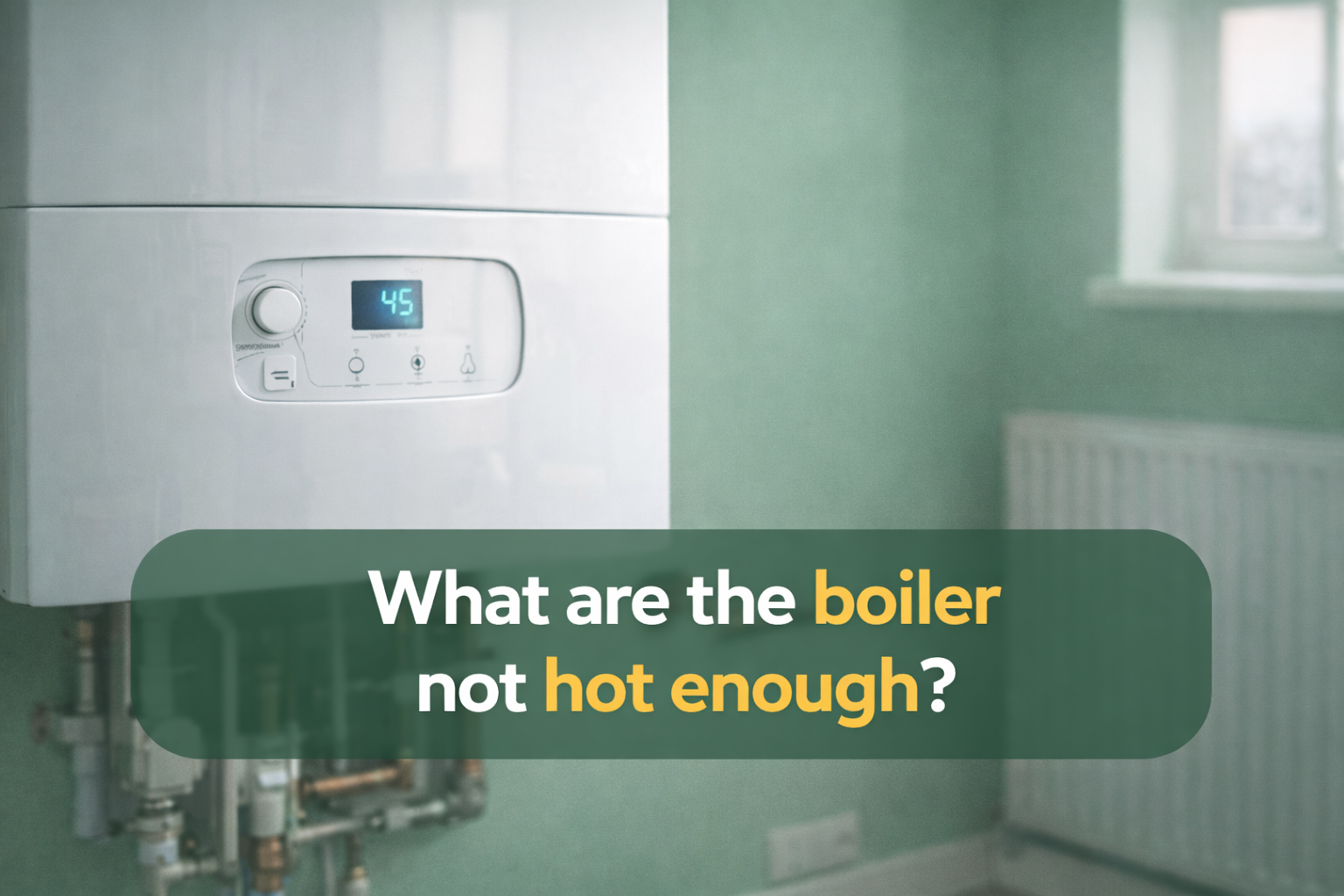 Why is my boiler not hot enough?