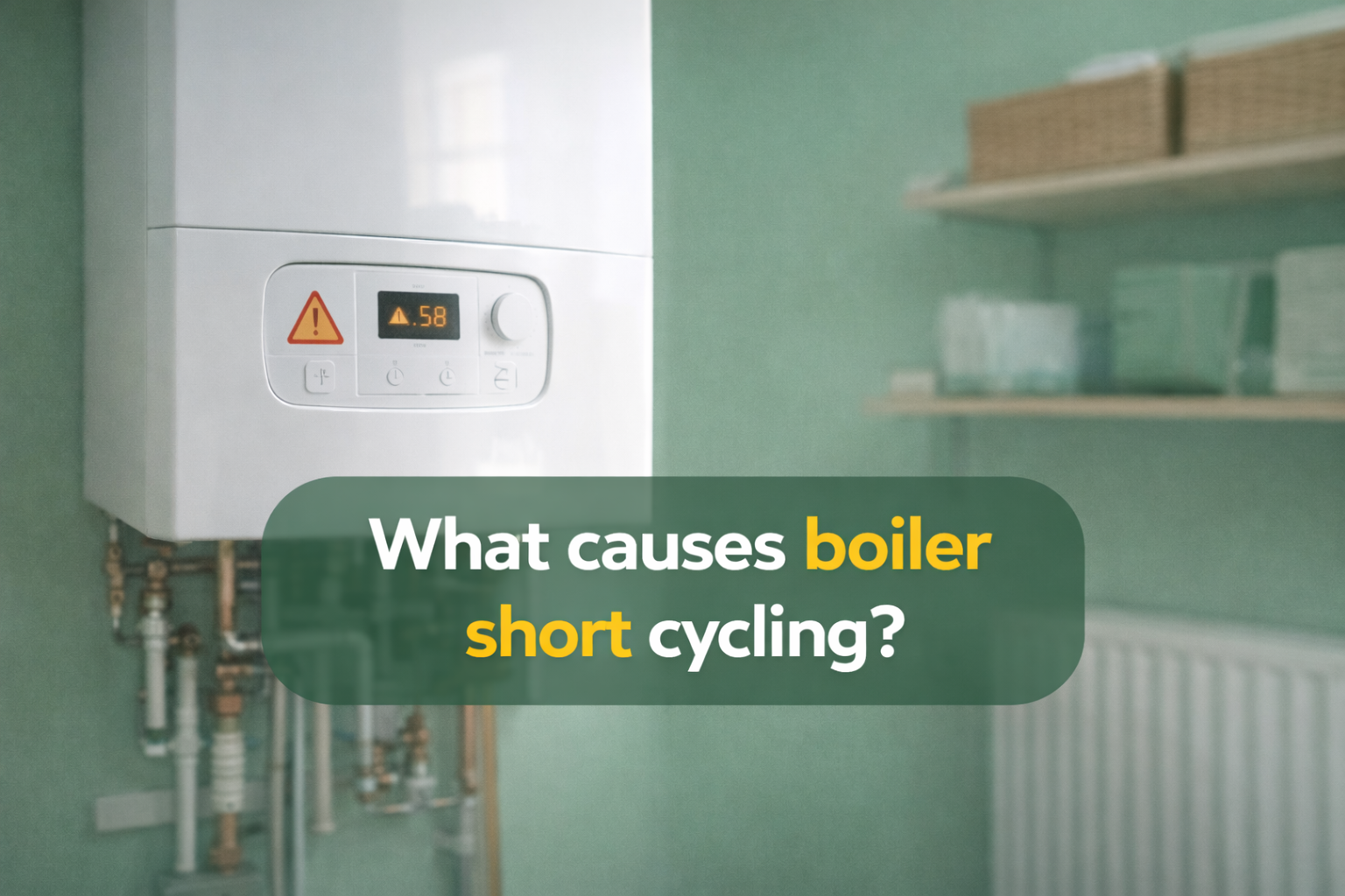 What causes boiler short cycling?