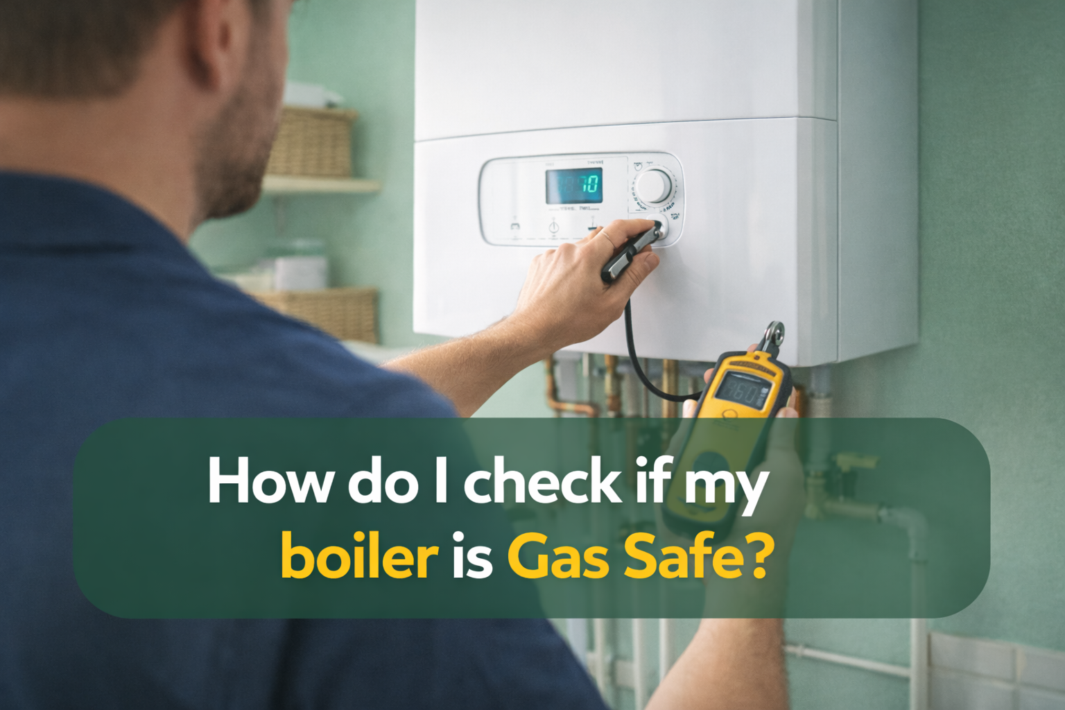 How do I check if my boiler is Gas Safe