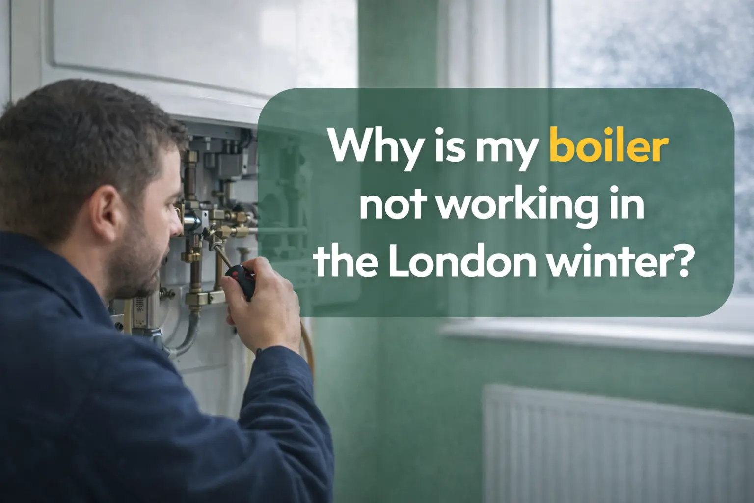 Why Is My Boiler Not Working in London Winter? Fix Guide